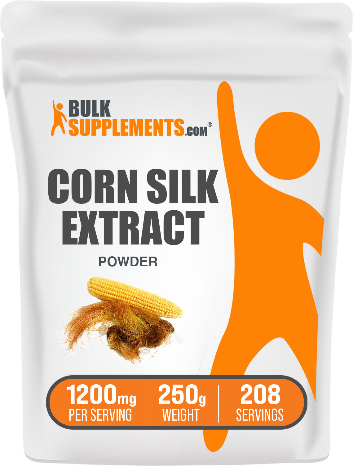 BulkSupplements Corn Silk Extract Powder – 1200mg Per Serving