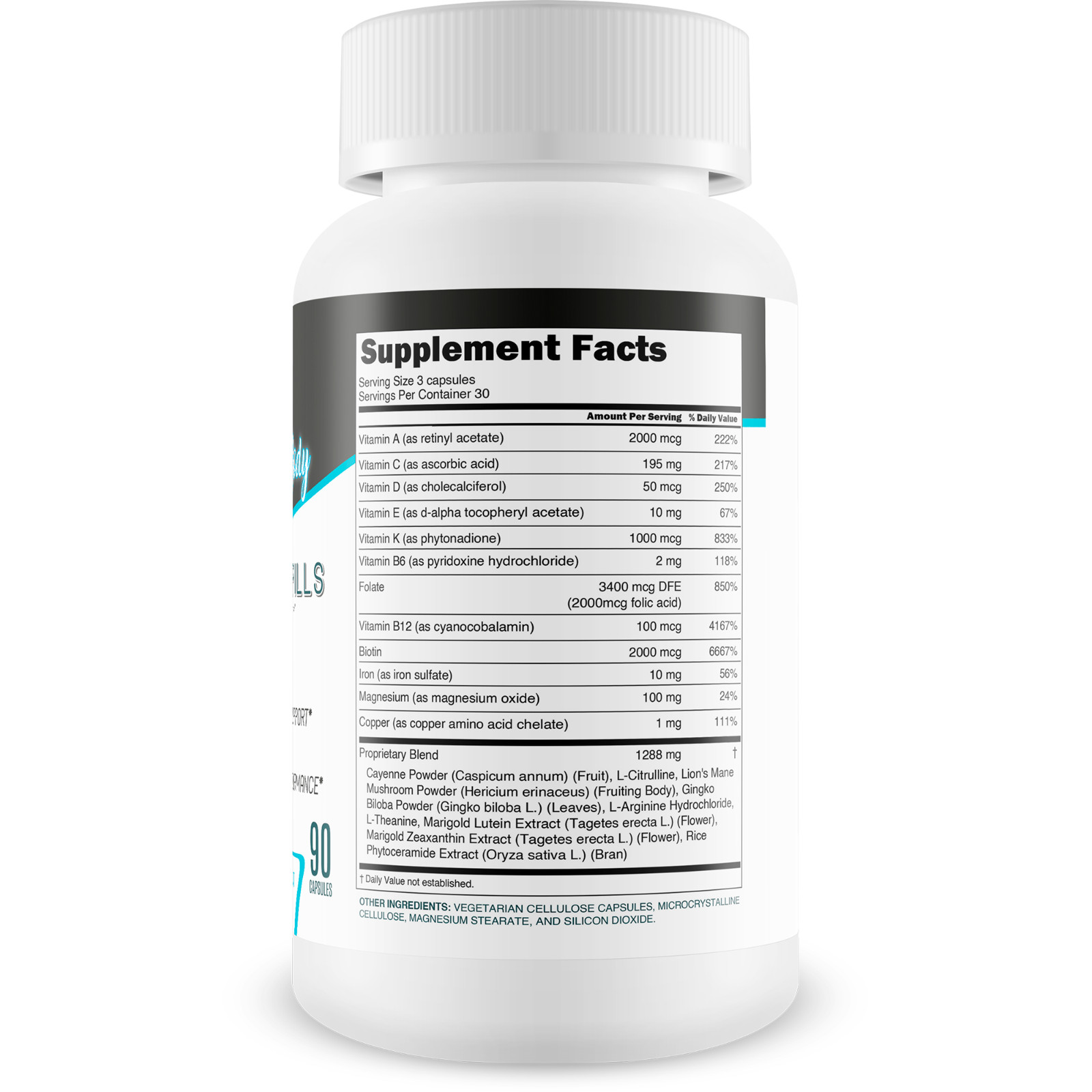 Amazin Brain Pills – Focus – Memory – Clarity – Advanced Cognitive Support