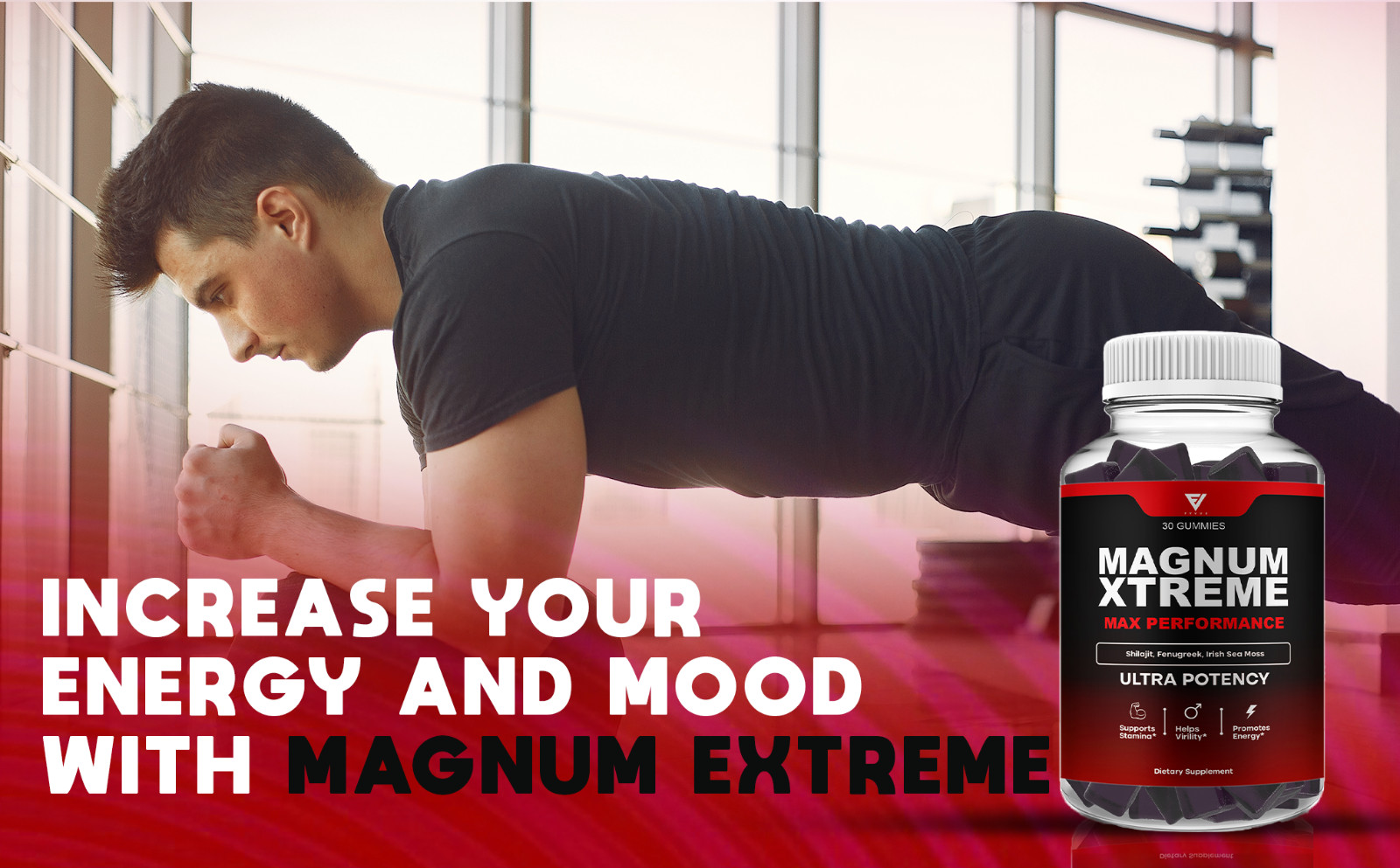 (5 Pack) Magnum Xtreme Gummies Magnum Extreme Advanced Formula (5 Month Supply)