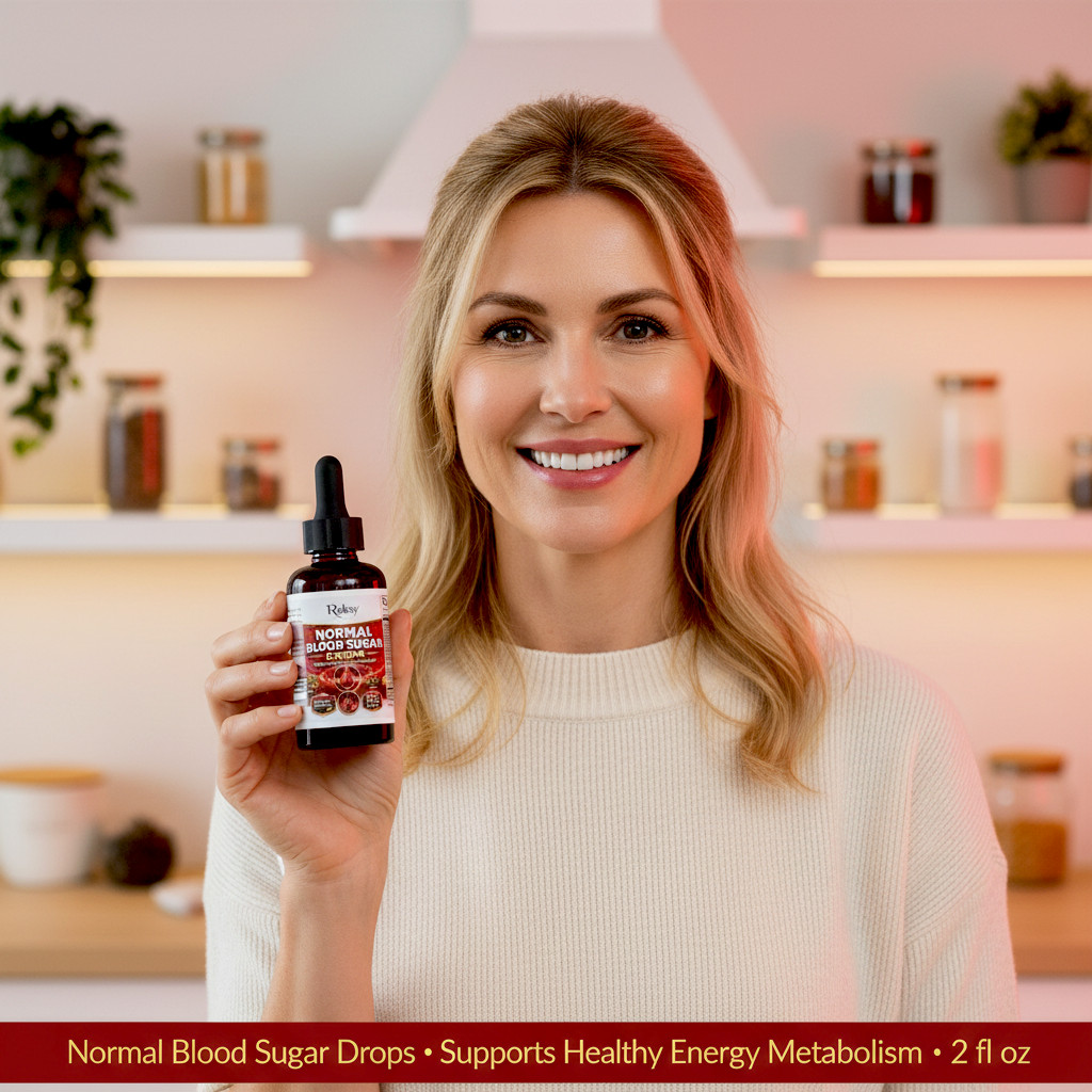 Roksylabs Normal Blood Sugar Drops Glucose Balance Healthy Metabolism 60ml