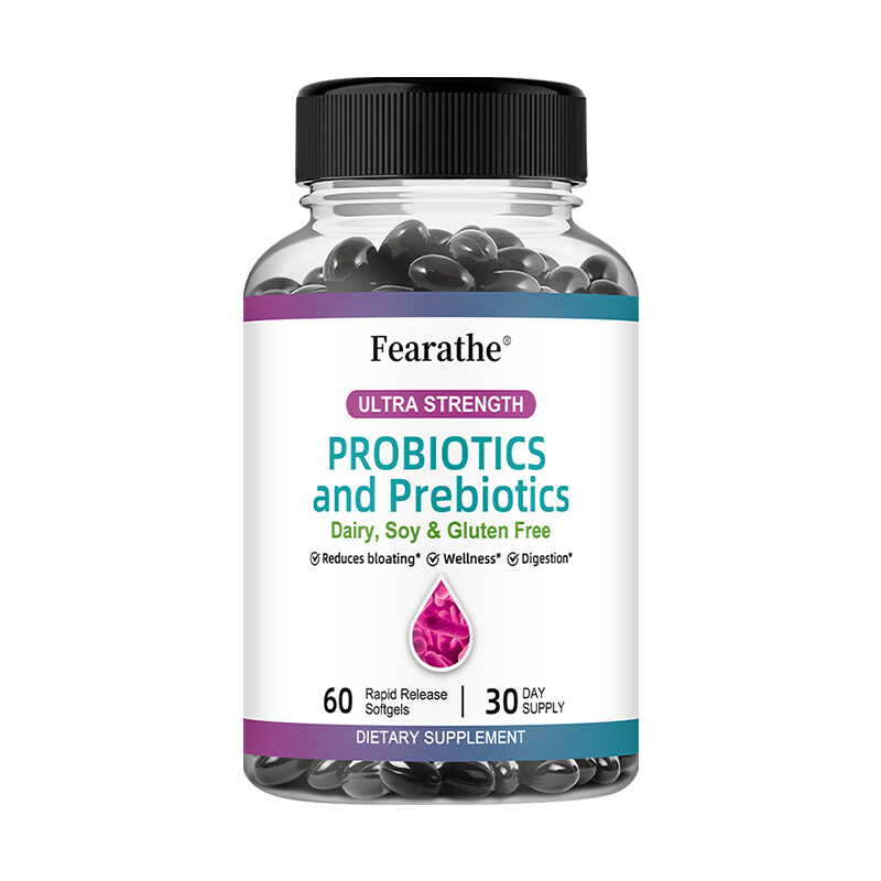 Probiotics & Prebiotics Capsules – Reduce Bloating,Digestive, Health Supplements