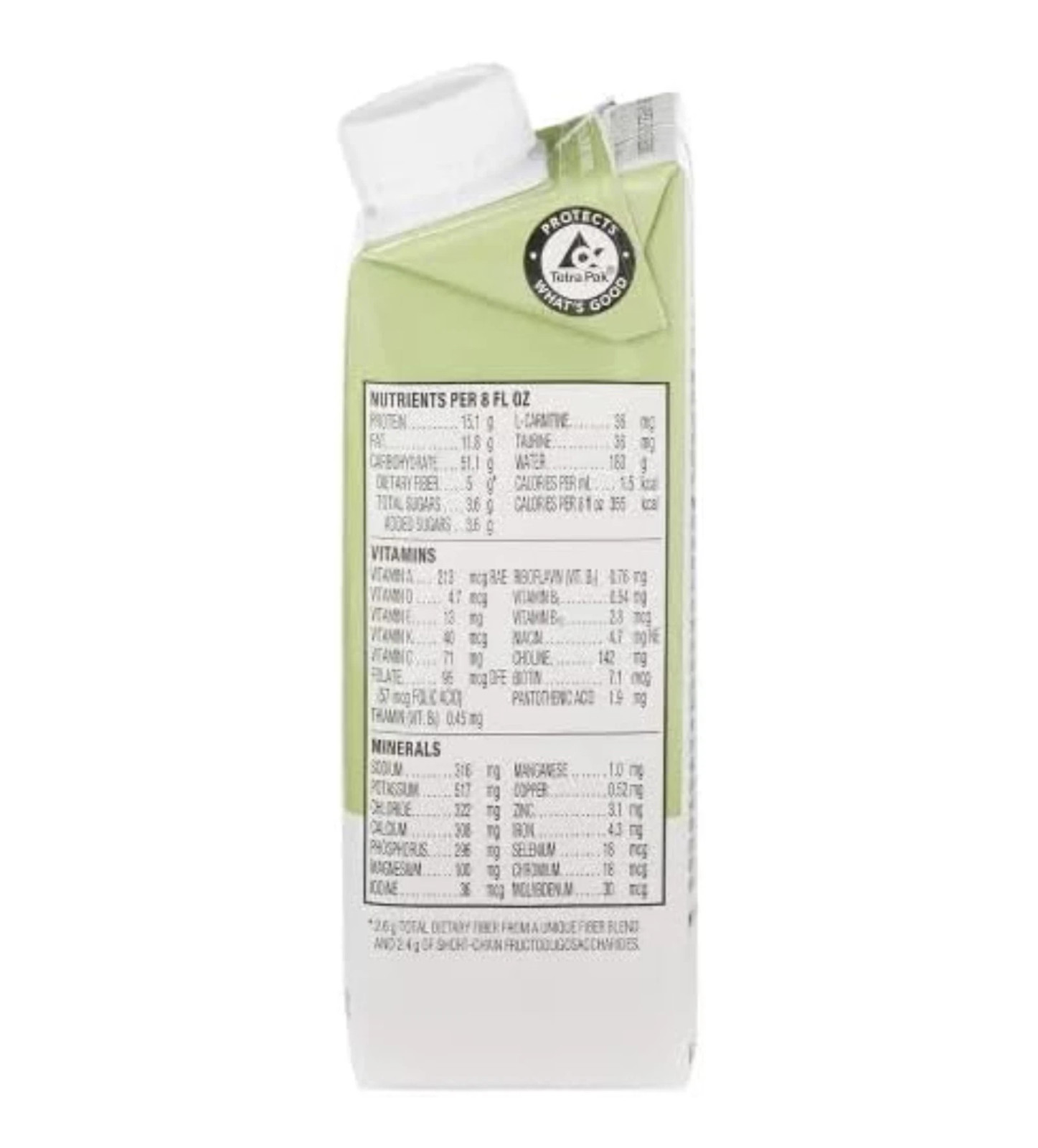 Jevity 1.2 Cal Tube Feeding Formula with Fiber, 8 Oz Recloseable Carton, 24/Case
