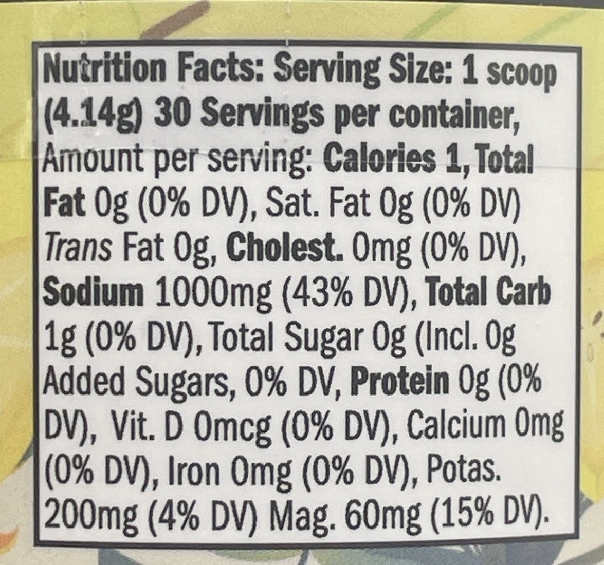 Santa Cruz Paleo Starfruit Electrolytes 4.4 oz Powder **NEW SEALED**