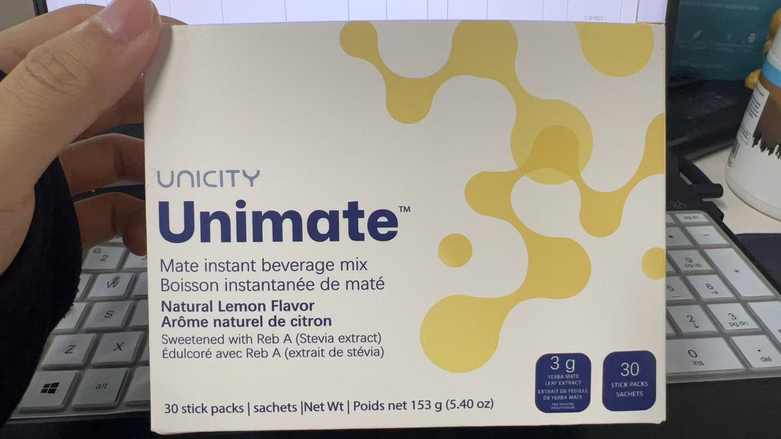 Unicity Balance Mixed Berry + Orange + Unimate Lemon 30 Stick Packs Bundle