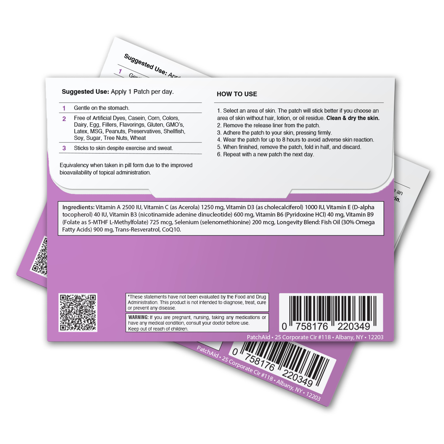 Anti-Aging Complete Topical Vitamin Patch by PatchAid