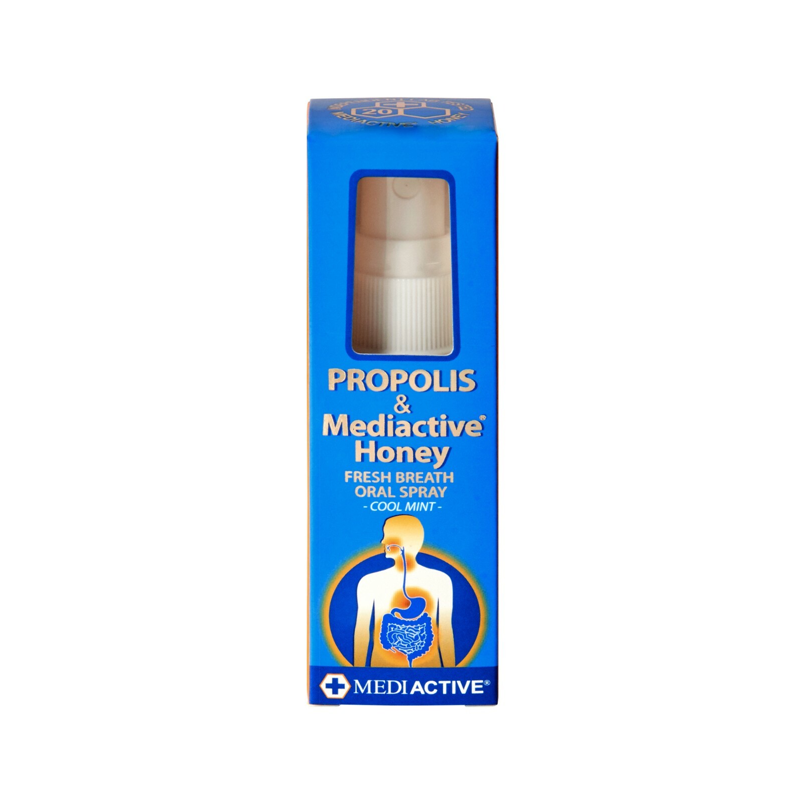 Mediactive Propolis & 20+Honey Spray 90ml (Cool mint)
