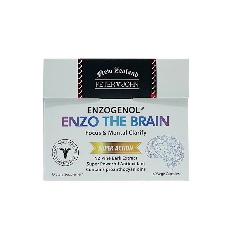 Enzo The Brain Cognitive Support (60 Capsules) – 3 Pack