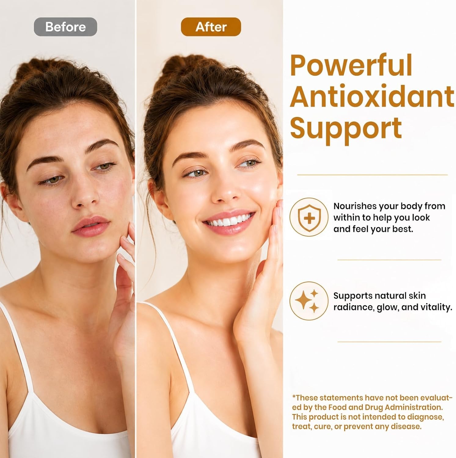 VEV GLUTATHIONE SUPPLEMENT 2000MG WITH VITAMIN C, SKIN WHITENING, HYDRATION