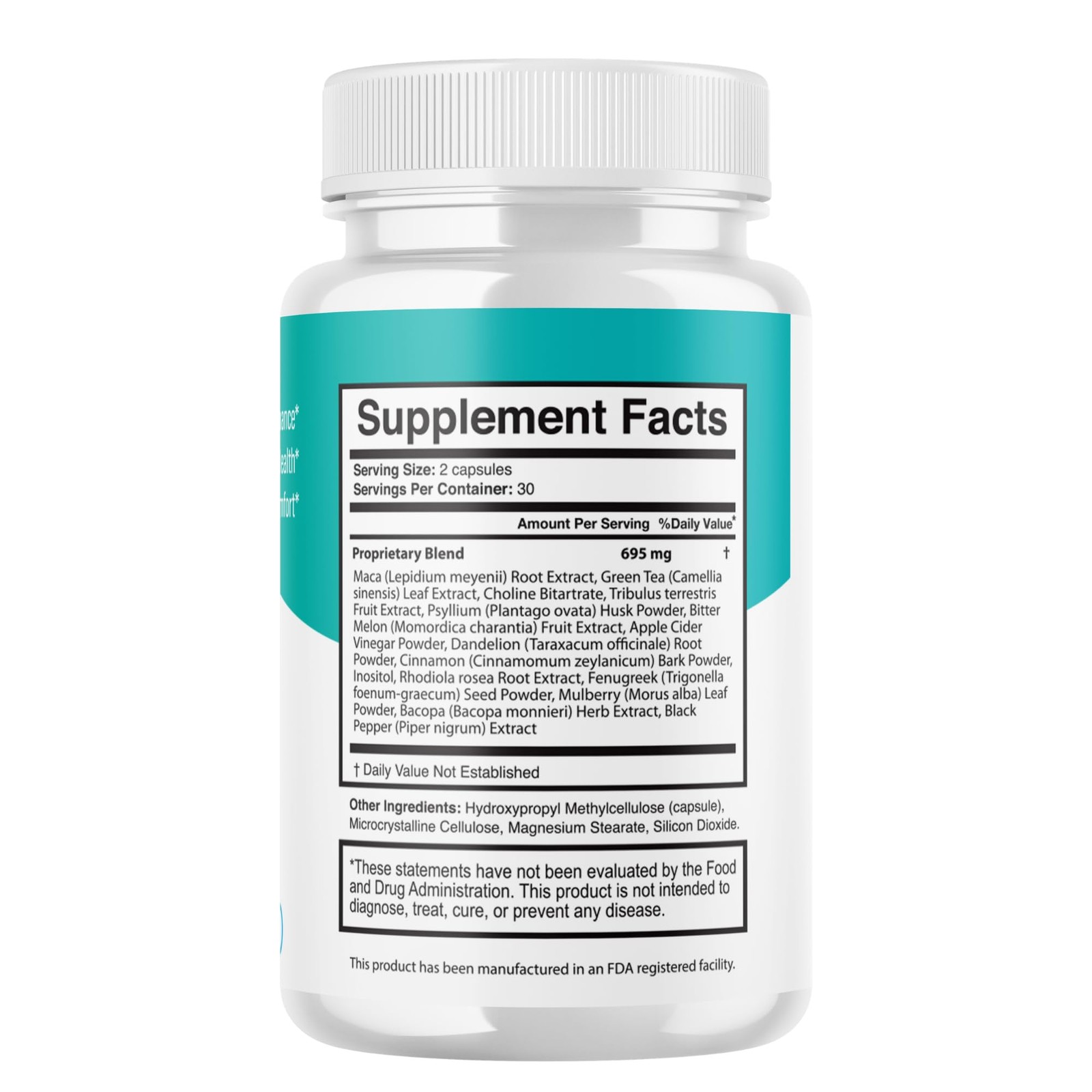 VisioWell Advanced Wellness Supplement Capsules Daily Health 5 Pack 300Ct
