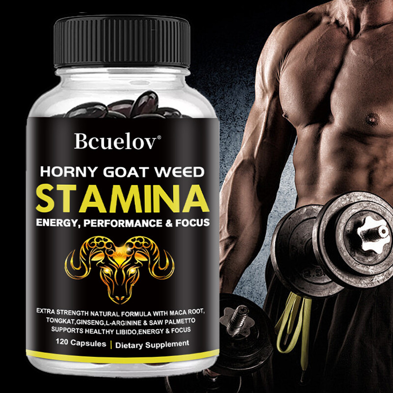 Muscle Health Supplements Improve Endurance Boost Energy Focus 120 Capsules US