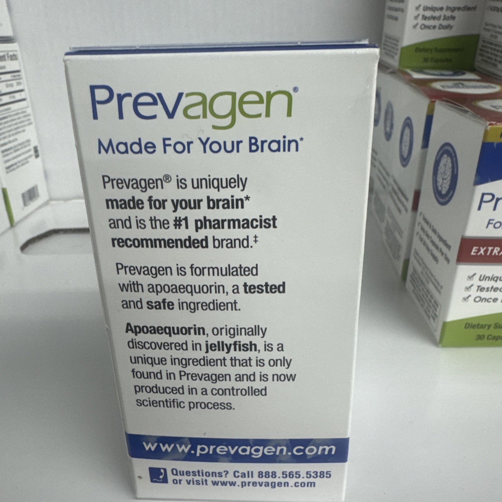Prevagen Regular Strength Dietary Supplement Capsules 60ct Once Daily Formula