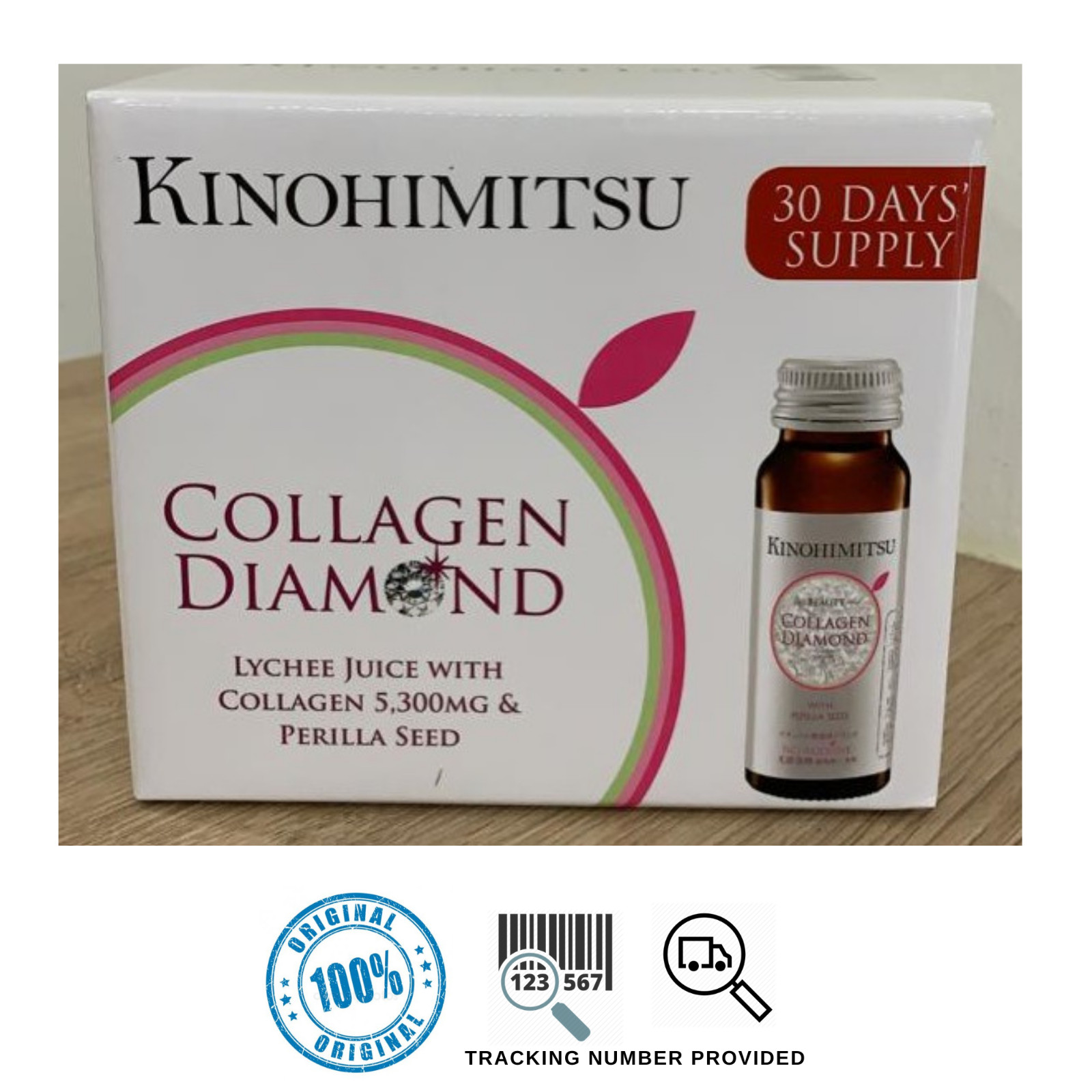 Kinohimitsu Collagen Diamond 5300Mg Drinks for Anti- Aging & Skin Firming 16btl