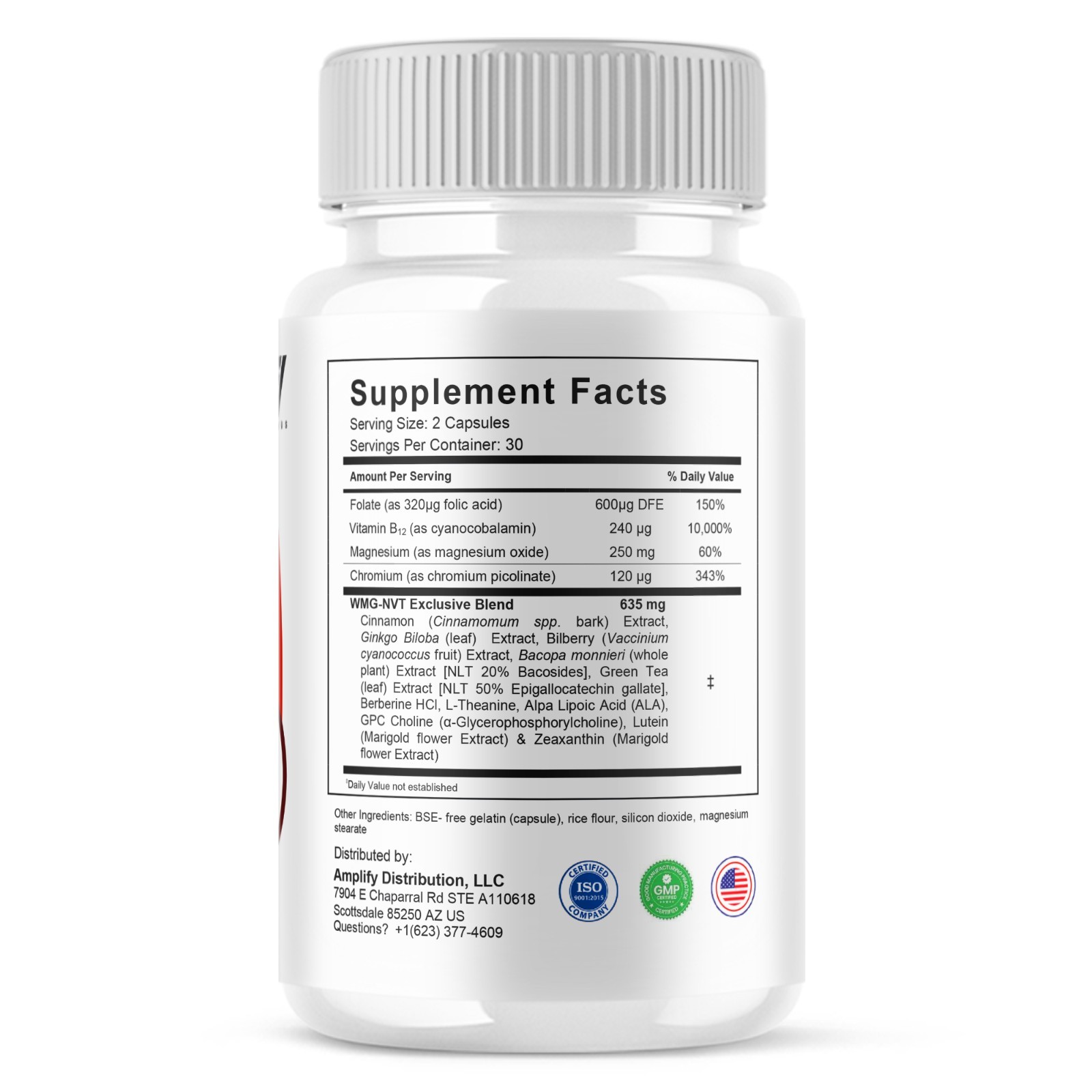 Renu Glyco Daily Blood Support Capsules, RenuGlyco Pills (60 Capsules)