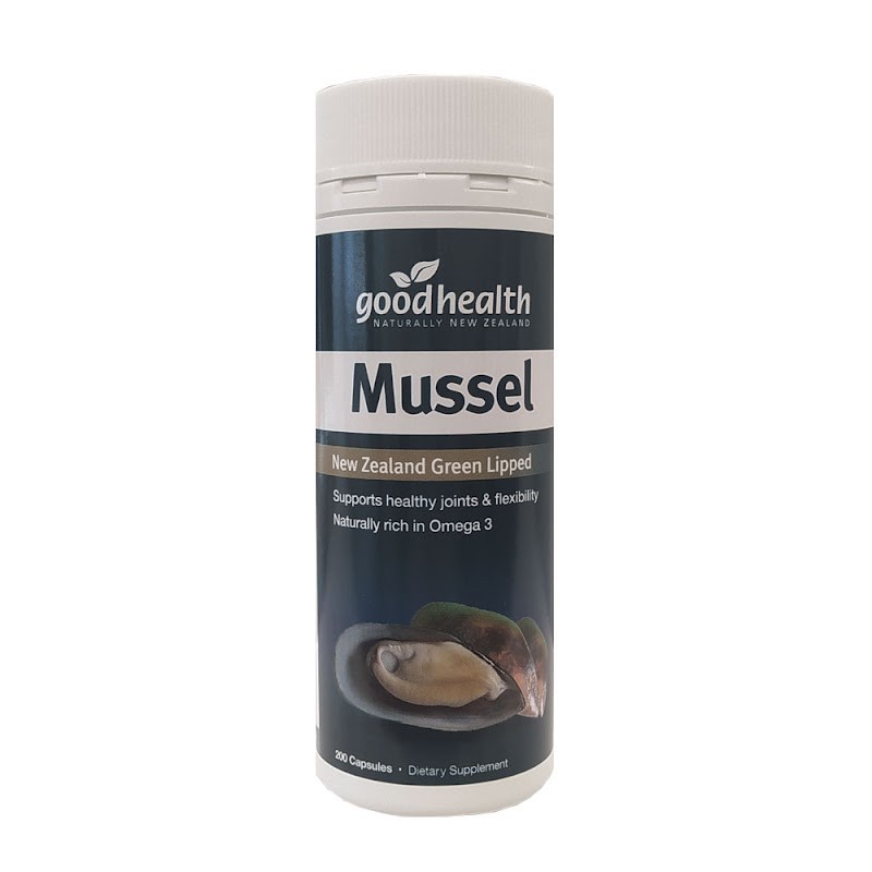 Mussel NZ Green Lipped – 200 Capsules – 5 Pack