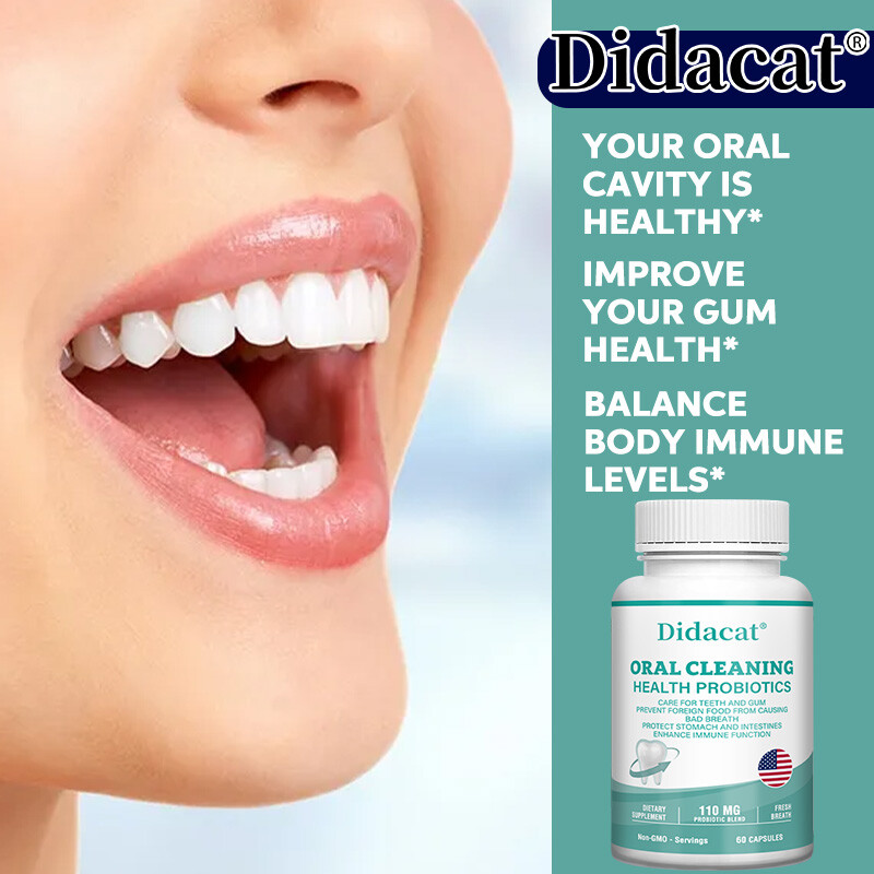 Oral Cleaning Health Probiotics Capsules – Care Teeth & Gum,Prevent Bad Breath