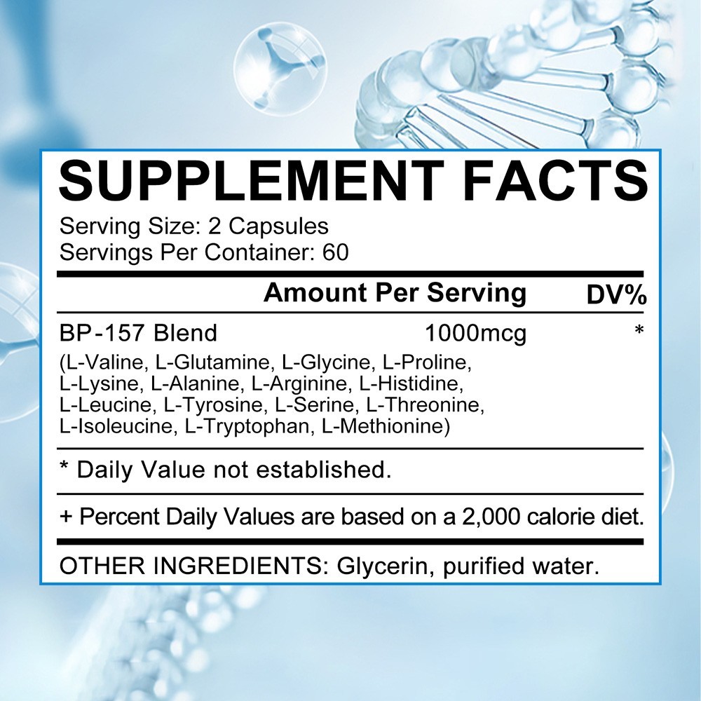 Amino Acid Blend Caps for Muscle Strength, Recovery, Fat Metabolism 120 Capsule