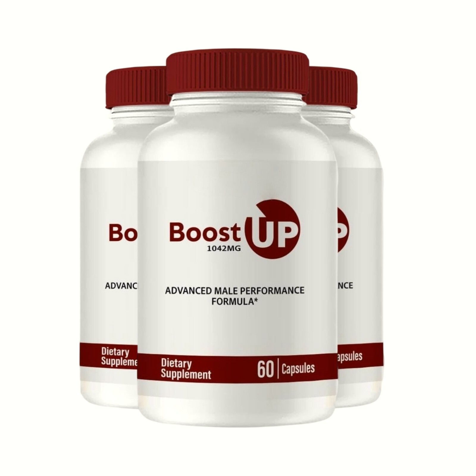 3-Pack Boost Up Capsules, Max Strength, BoostUp Pills for Men – 180 Capsules