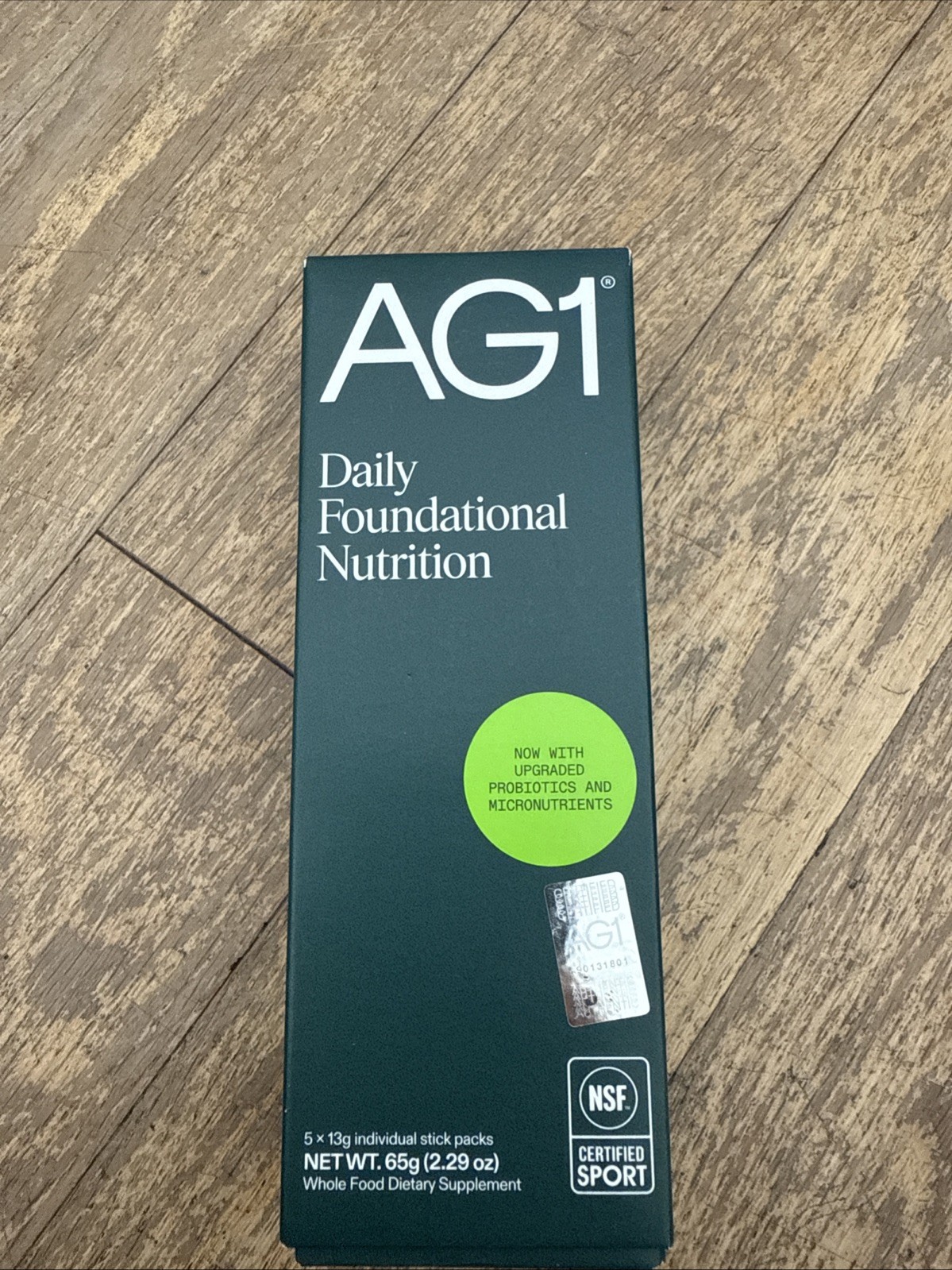 AG1 Athletic Greens Daily Foundational Nutrition 10 Travel Packs 13g Exp. 12/25