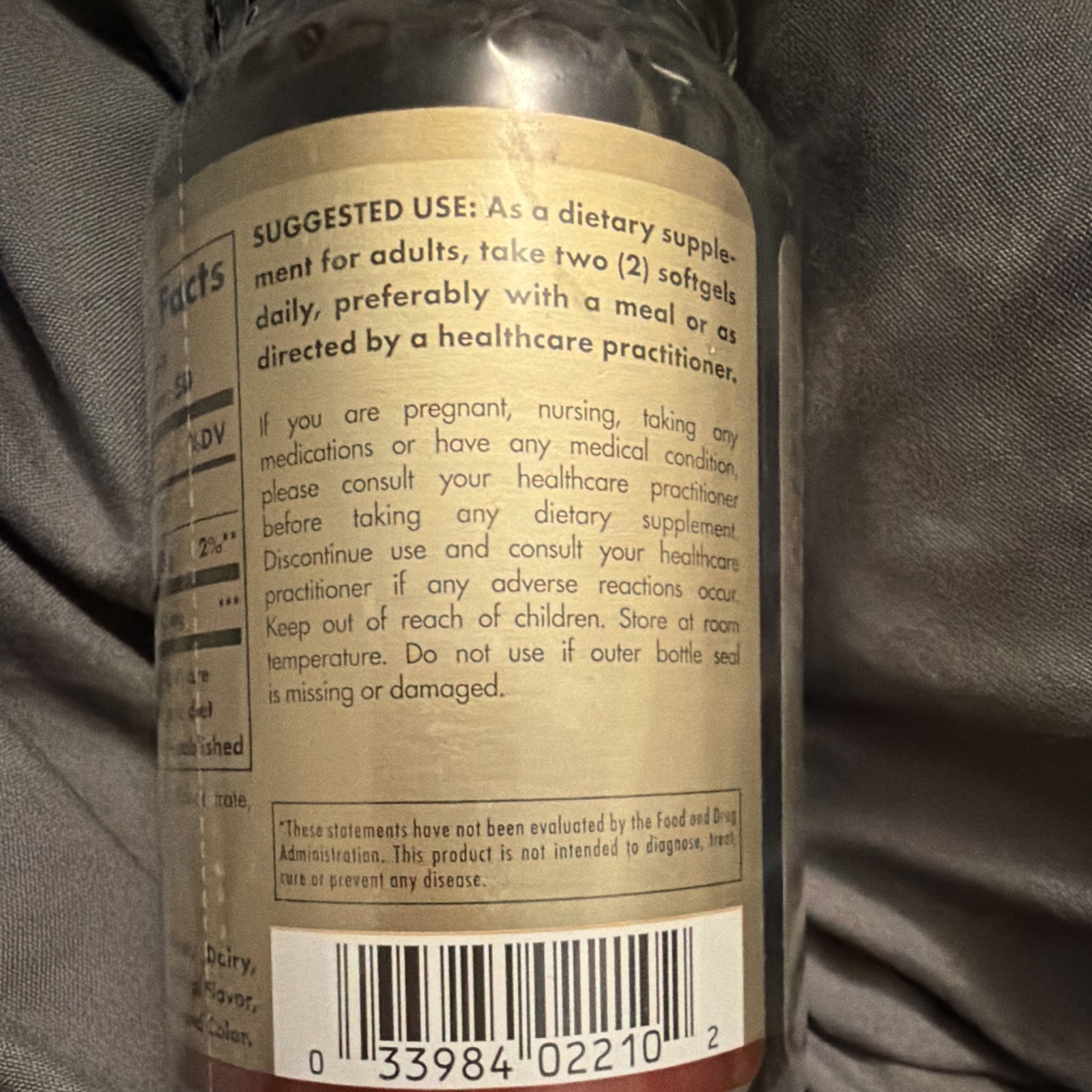 Solgar Phosphatidylcholine 840mg Nervous System Health 100 Softgels GF