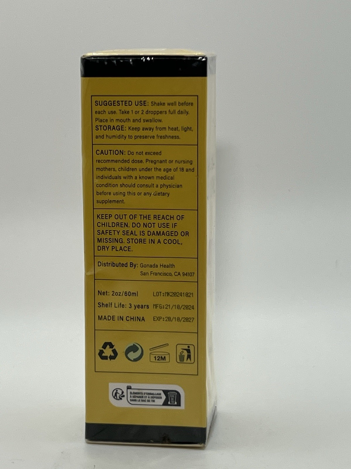 Banana Drops Dietary Supplement 2oz