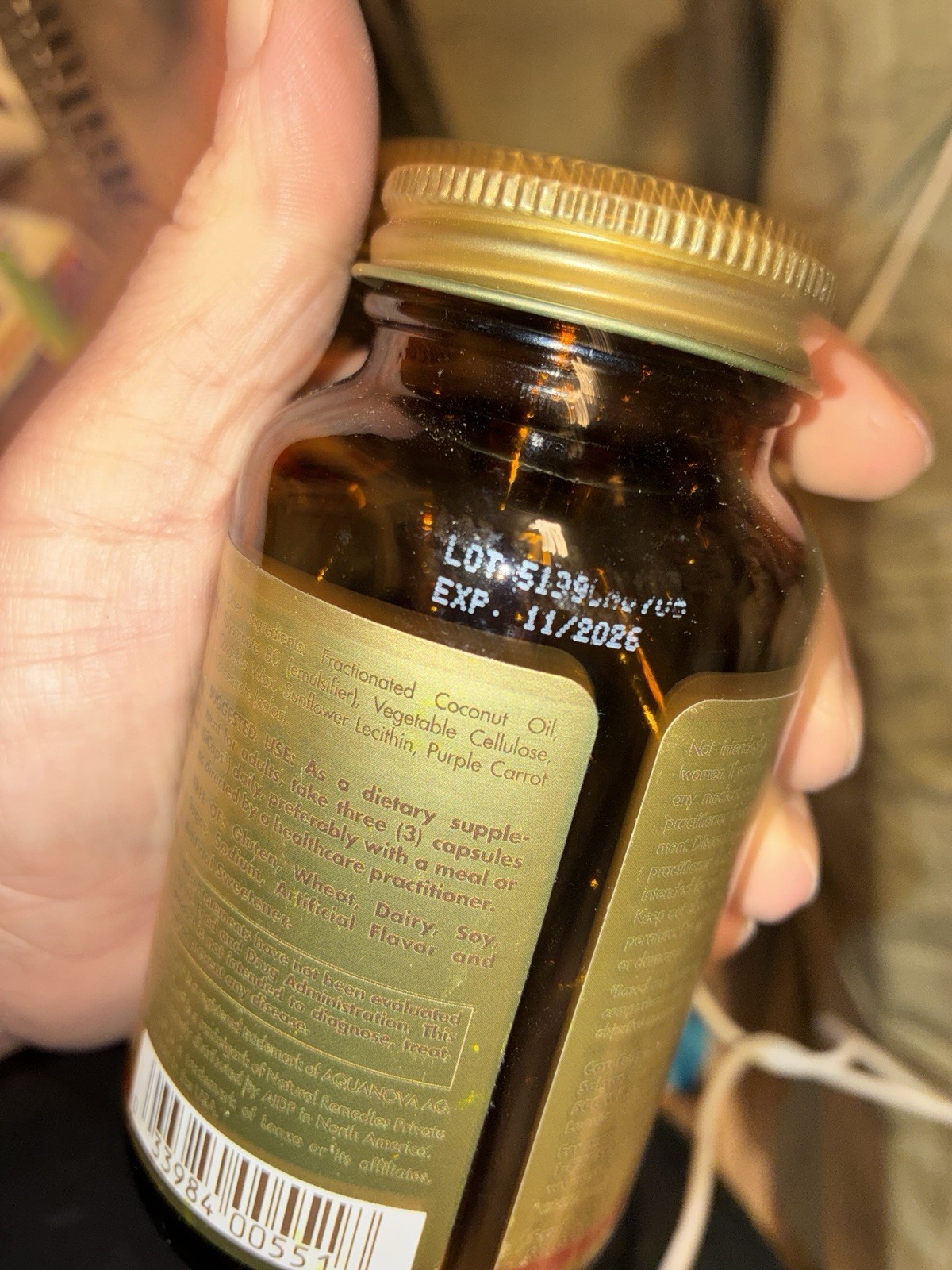 Solgar Full Spectrum Curcumin Brain Works 90 Capsules Vegan Non-GMO EXP 11/26