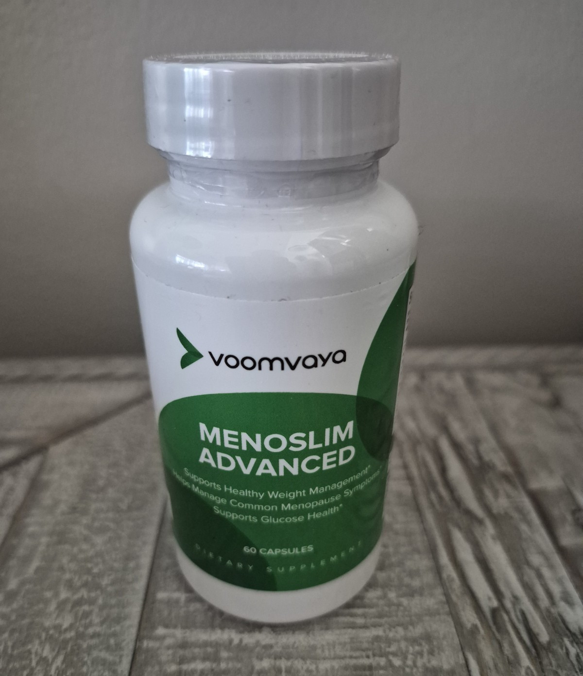 Voomvaya MenoSlim Advanced 60 Capsules Menopause & Weight Support Exp 04/2028
