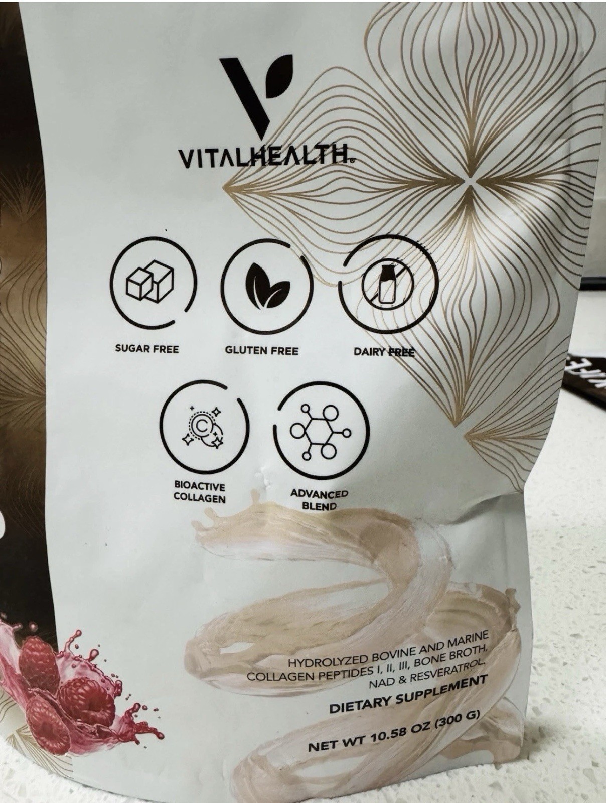 Vitalhealth Vitalage collagen Sugar Free Gluten Free Bioactive Collagen Colágeno