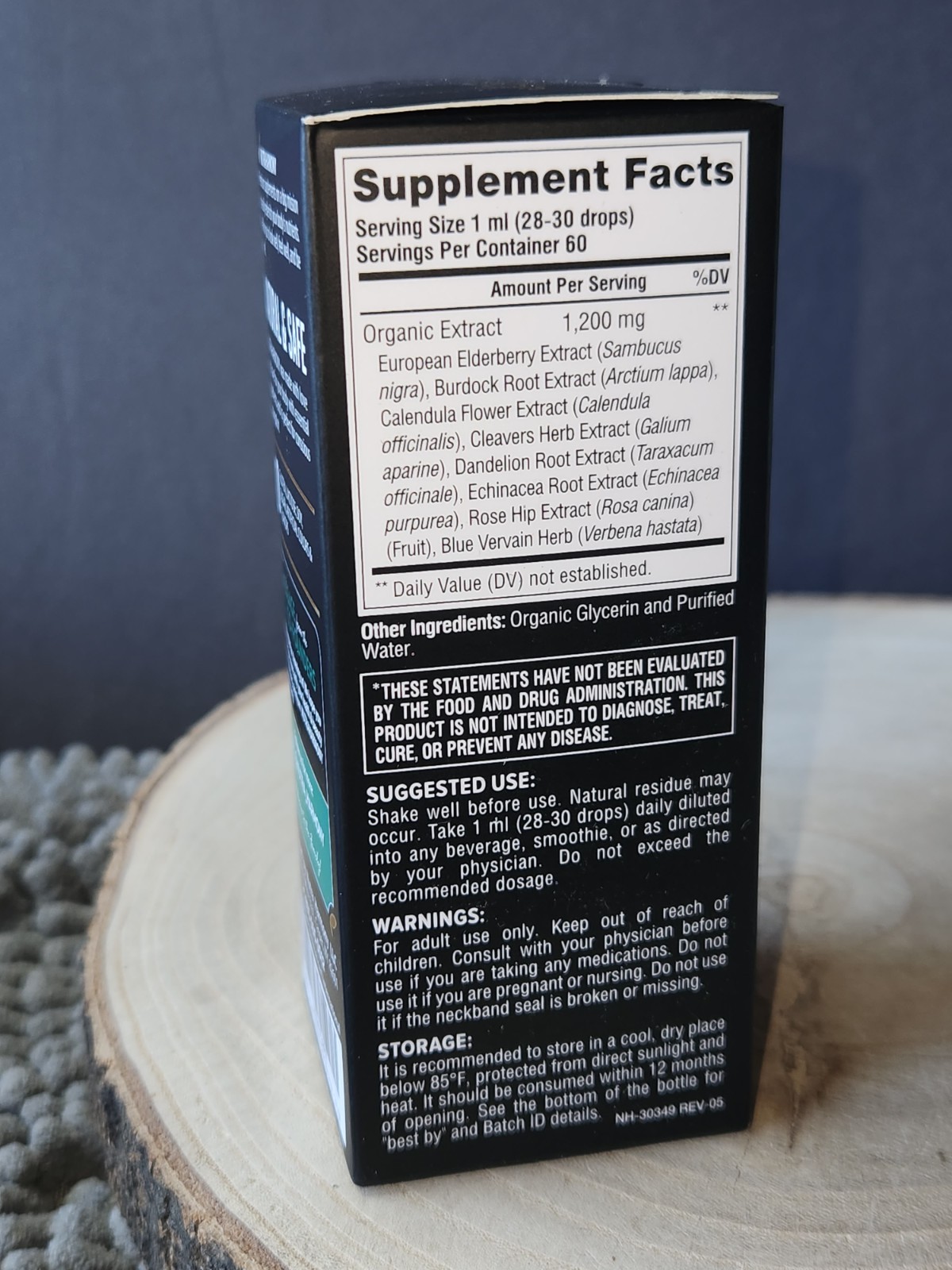 Nutra Harmony Natural Lymphatic Drainage Supplement 8-in-1 60ML Exp 4/2028