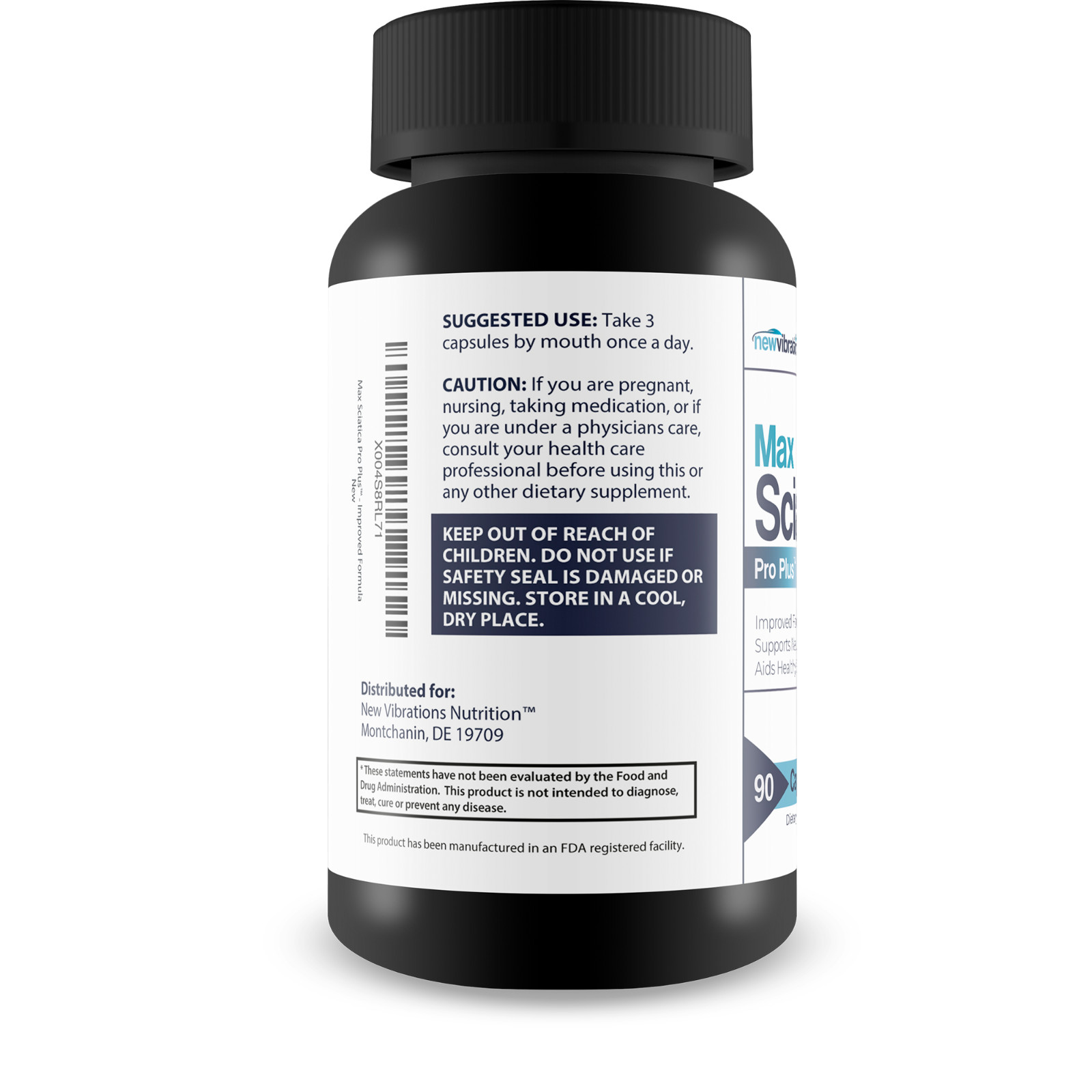 Max Sciatica Pro Plus – Our Best Sciatic Nerve Relief Supplement – Nerve Support