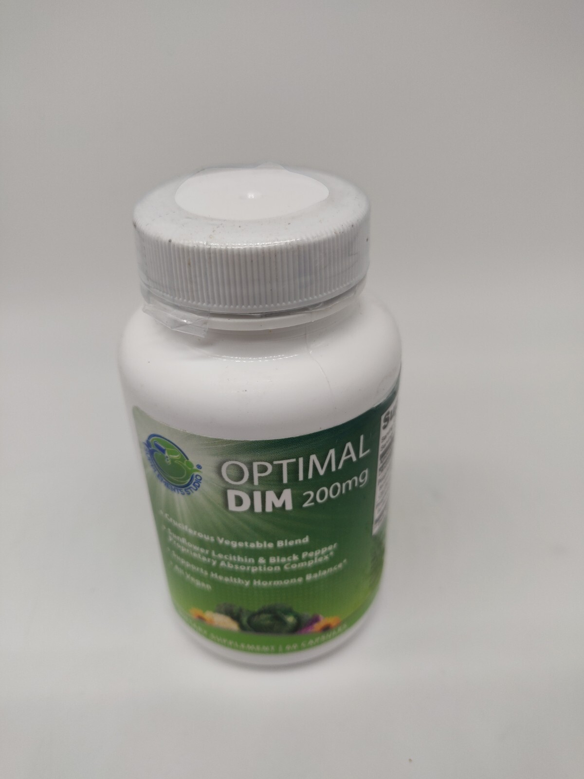 Optimal DIM Supplement 200mg Plus – Estrogen Balance – Organic Whole Foods 10/25