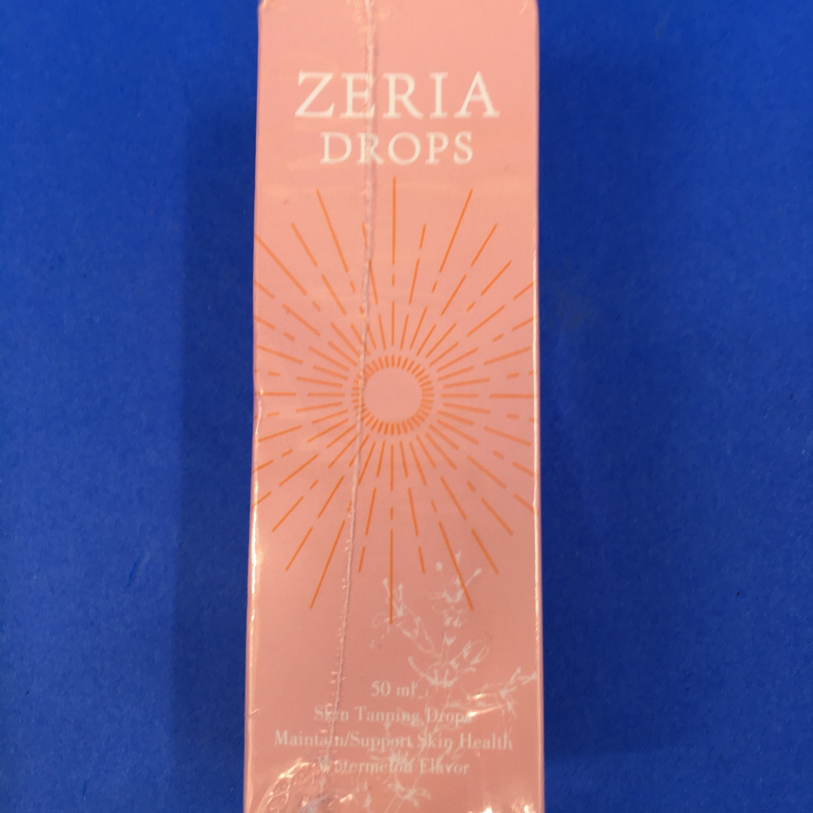 Zeria Drops Skin Tanning Melanin Booster Watermelon Flavor 1.69 oz