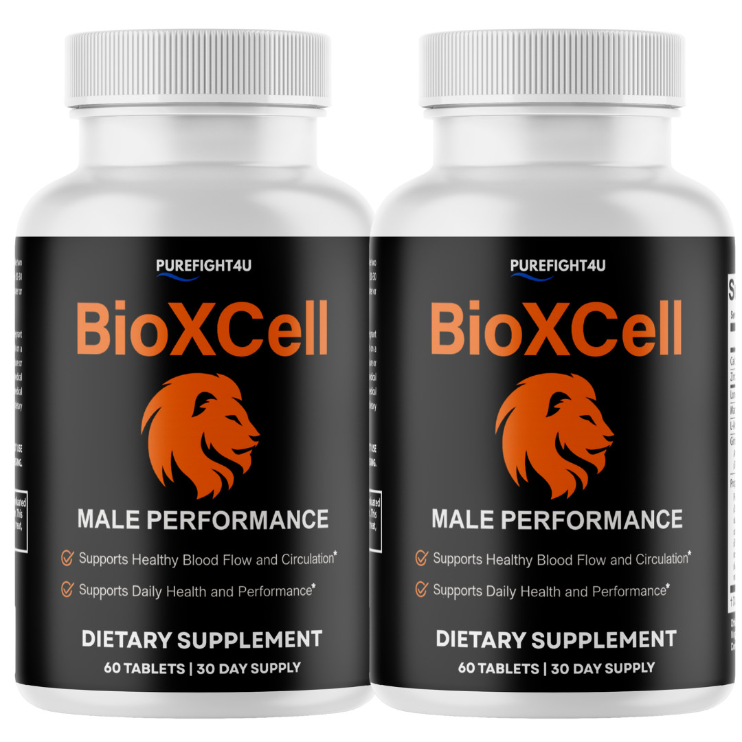 BioXCell Tablets Support Male Performance Supplement – 2 Bottles