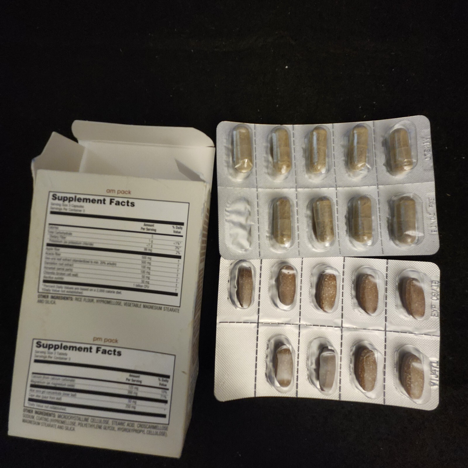Avon Espira Ideal Cleanse 18 Vegetarian Capsules AM/PM NIB NOS – See Photos