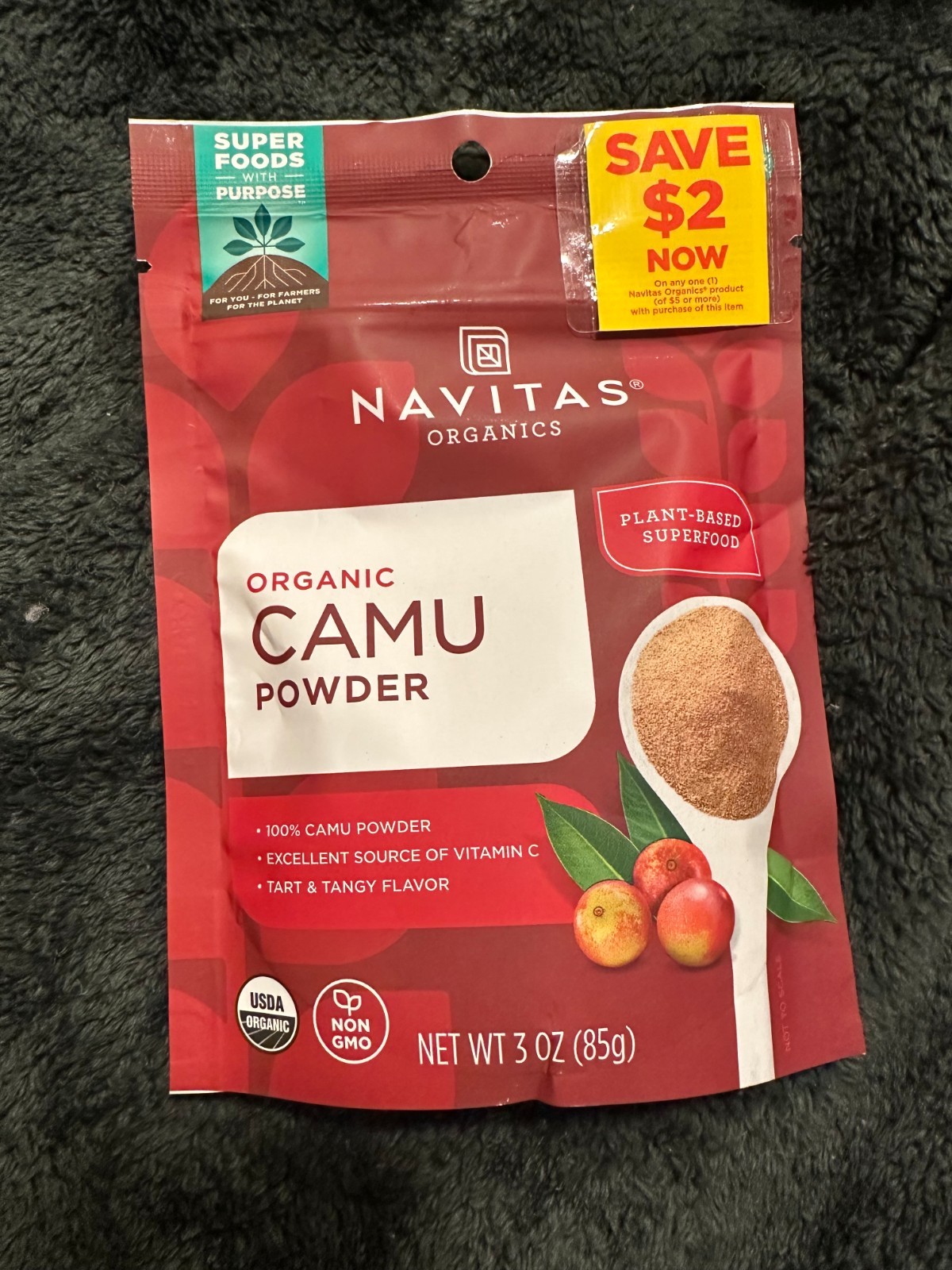 Navitas Organics Acai Camu Powder Superfood Supplement Lot Organic Non GMO
