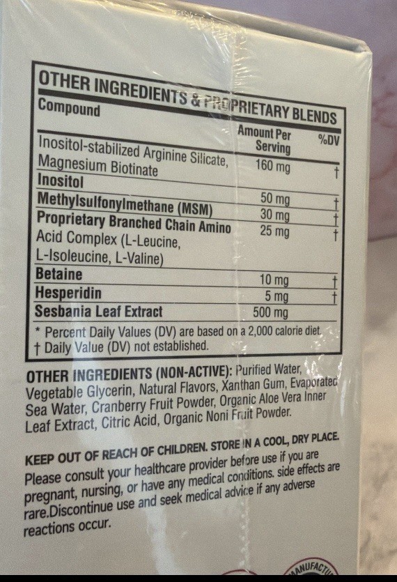 NEWCORE Liquid Multivitamin Hair Growth Passion Fruit Flavor 300g