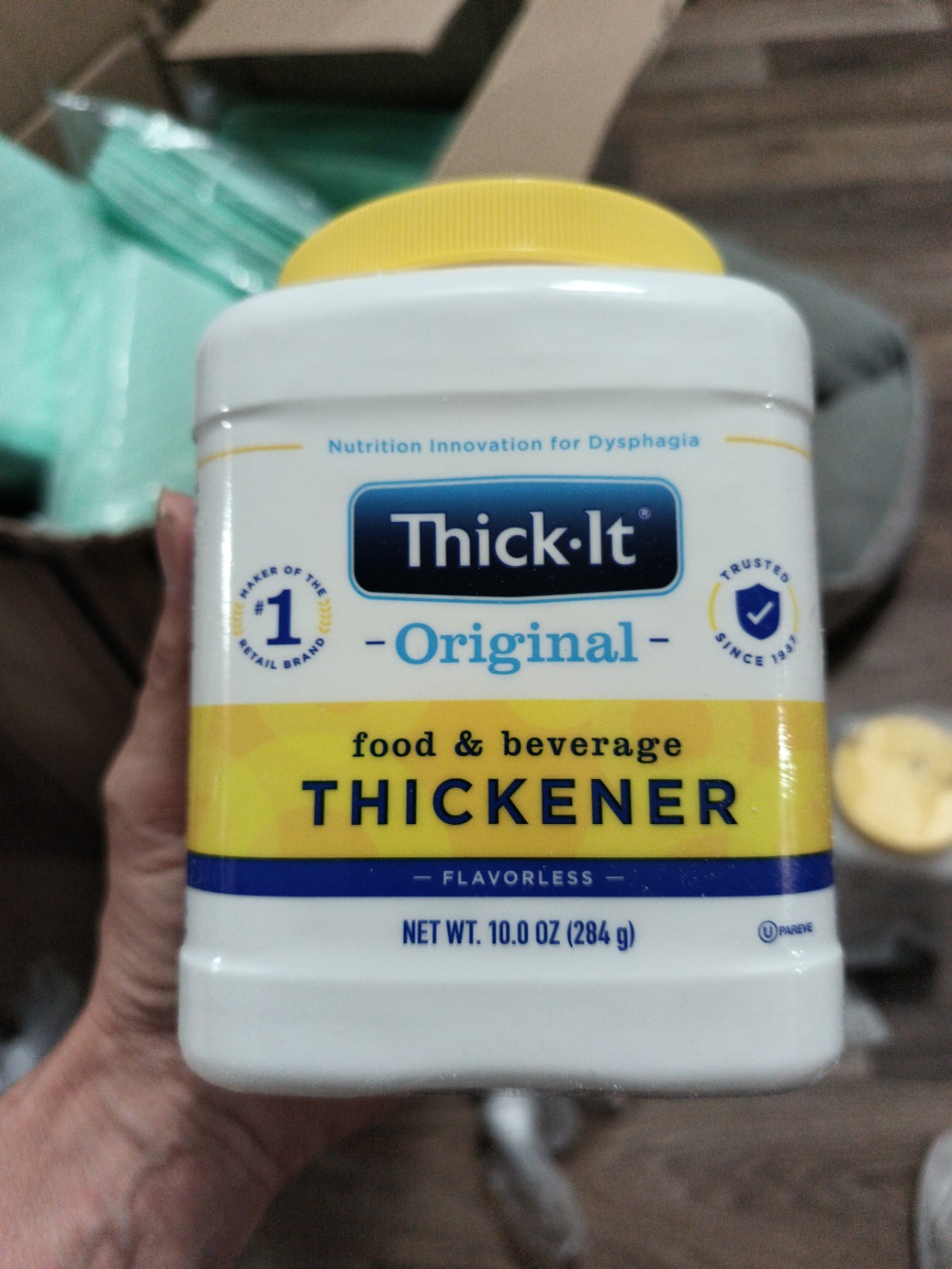 Thick-It Original Food & Beverage Thickener Powder, Unflavored Flavorless 10 oz