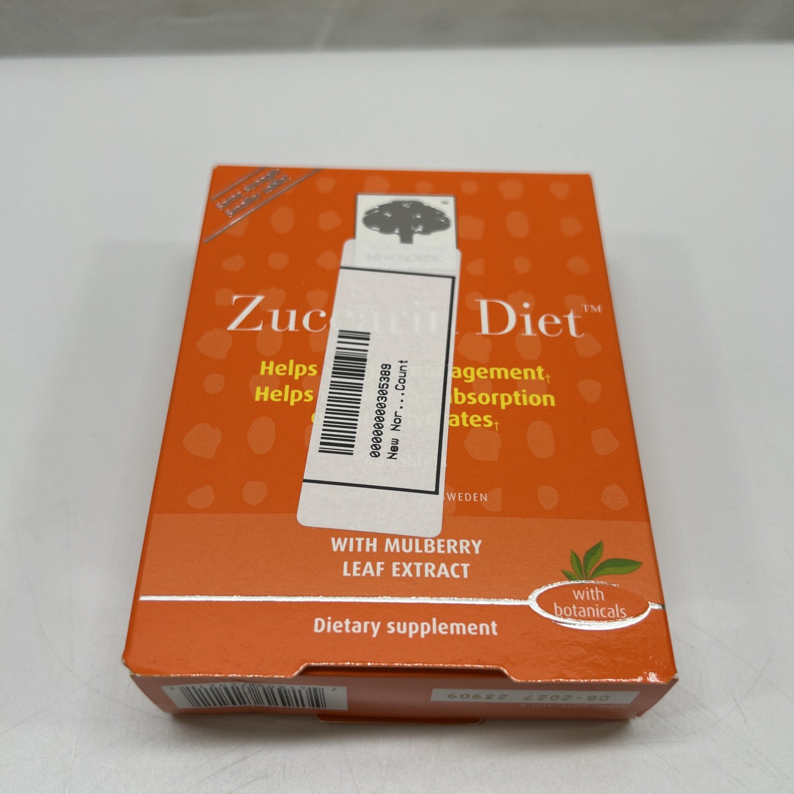 New Nordic US Inc Zuccarin Diet 60 Tablets Dairy-Free, Gluten-Free Shipped Free!