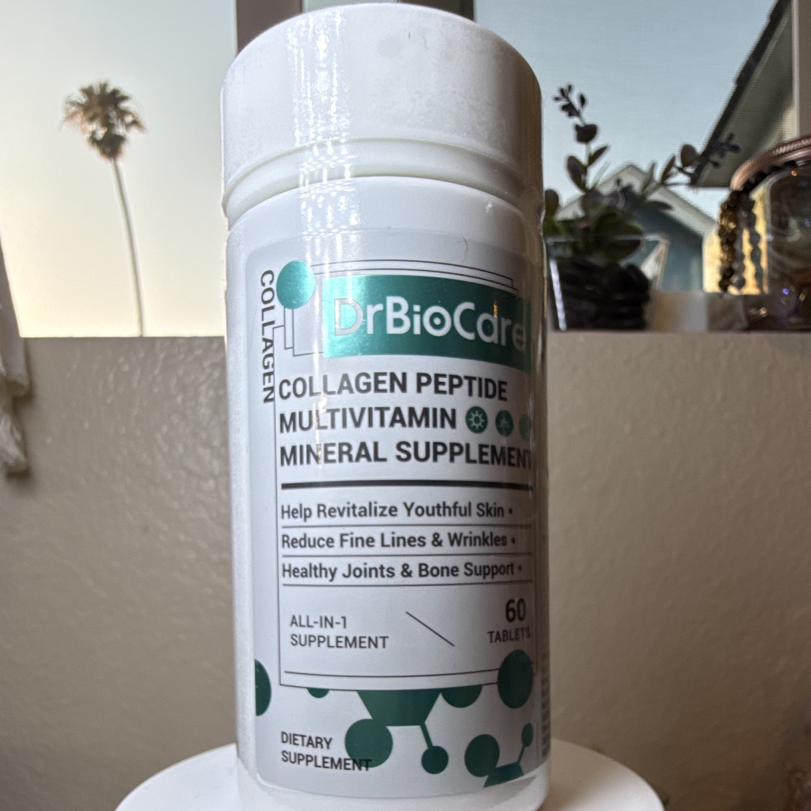 DrBioCare Collagen Peptides Multivitamin + Mineral All-in-1 Supplement 60 Tabs