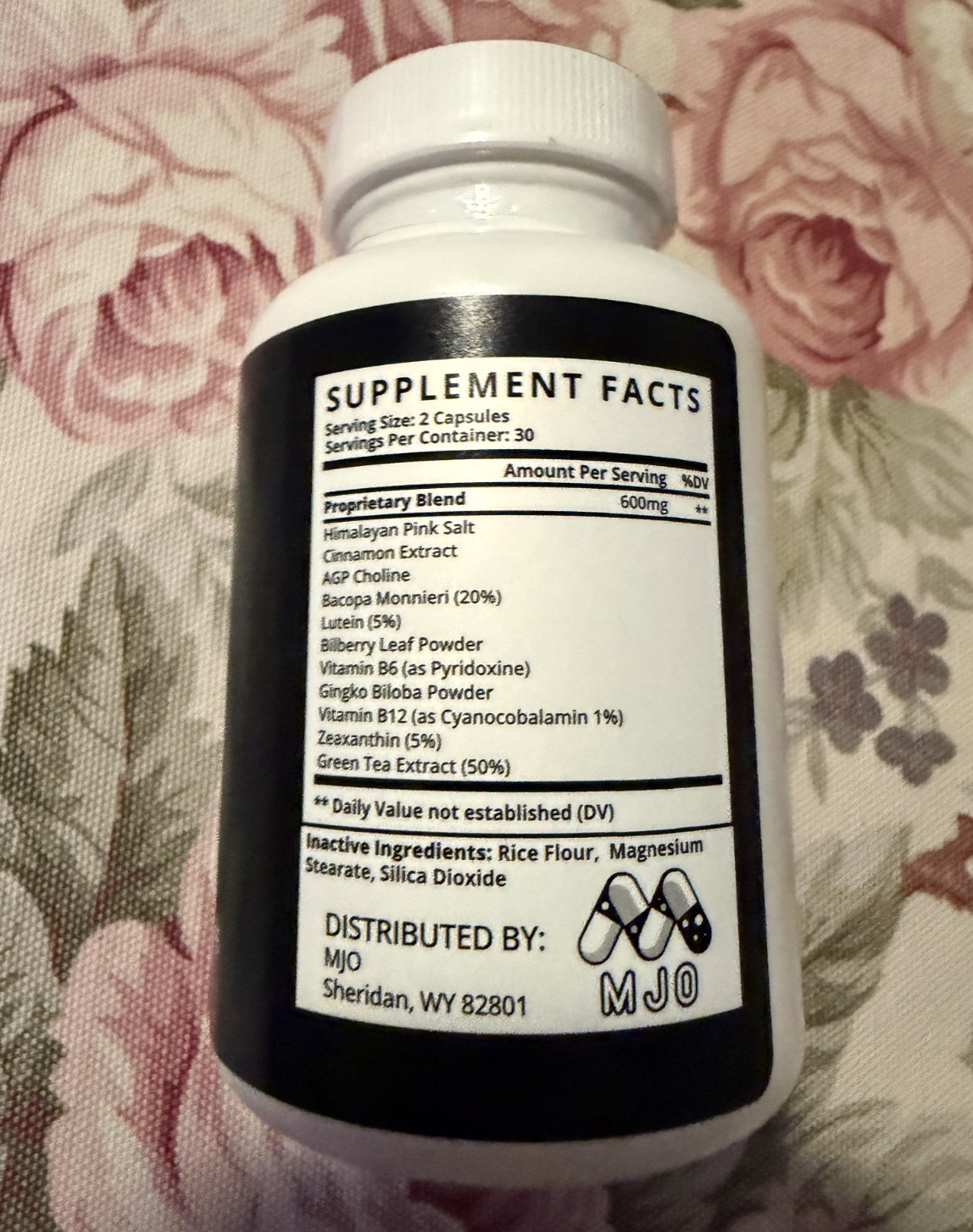 Memo Blast ~ MemoBlast Advanced Nootropic Dietary Supplement 60 Capsules 1Bottle