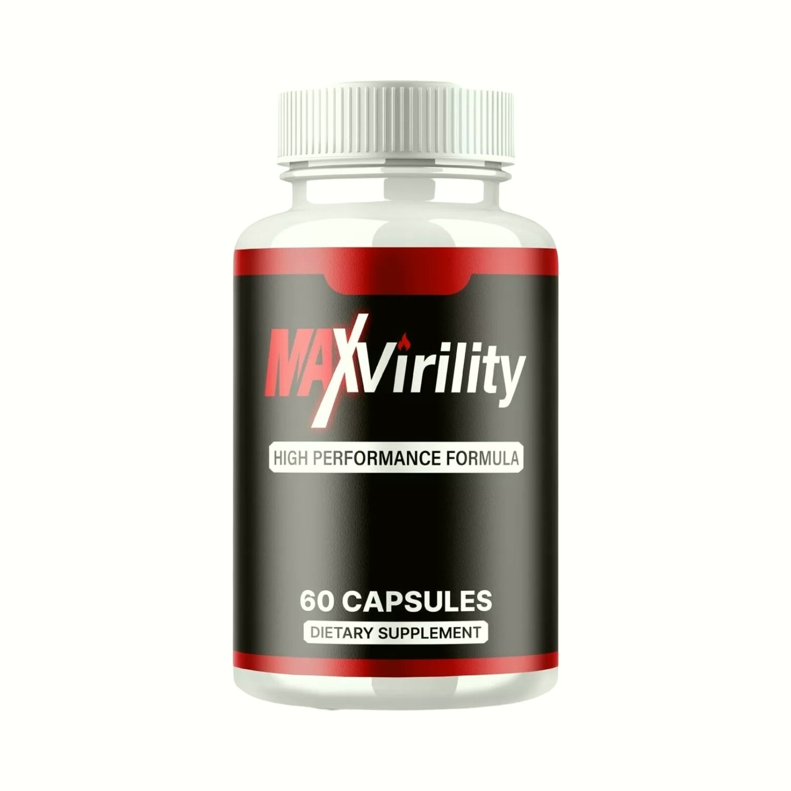Max Virility Male Health Support to Boost Stamina & Energy – 60 Capsules