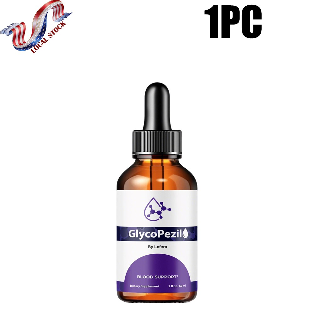 Glycopezil Blood Support Drops Glyco Pezil Vitamin Supplement 30 Servs per month