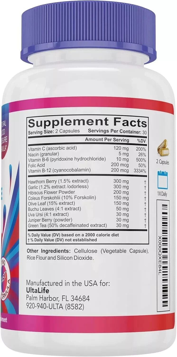 Best HIGH Blood Pressure Pills to Lower BP Naturally – Advanced Hypertension Sup