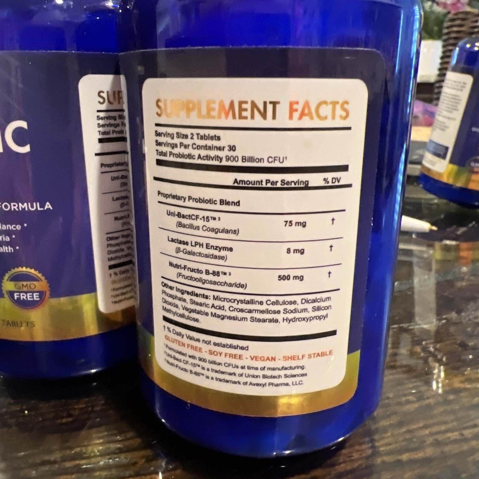 2 Pack Nutrition Essentials Probiotics 900B-C With LACTASE 60ct Exp 1/28
