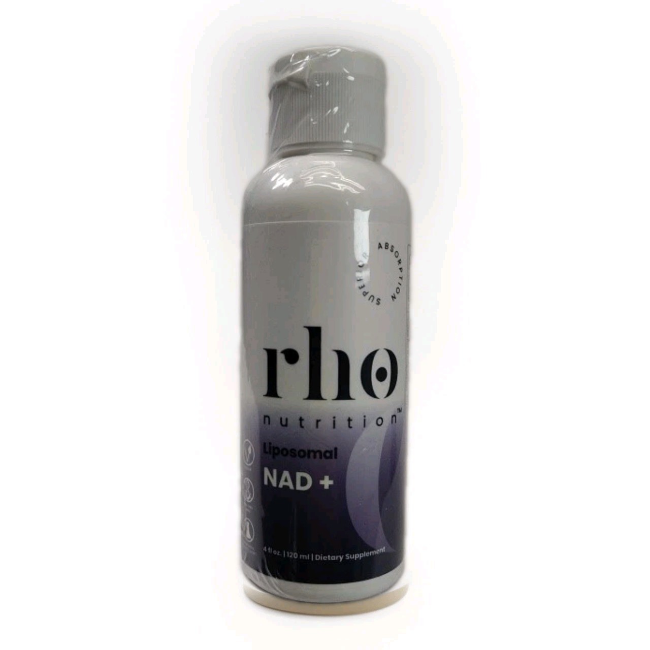 Rho Nutrition Liposomal NAD+ Liquid Antioxidant 4 fl oz 120 ml EXP 11/2027 NEW