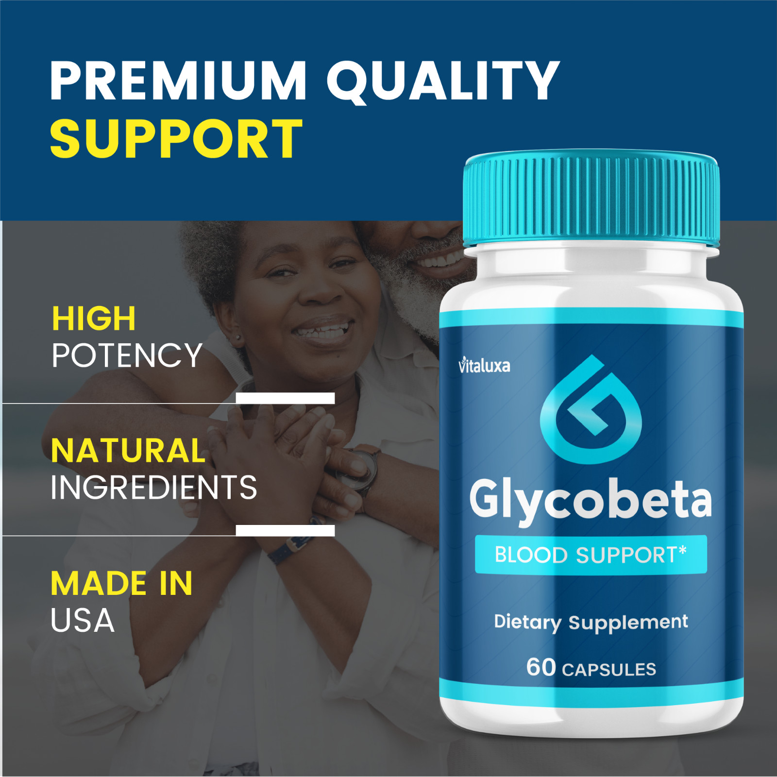 (2 Pack) Glycobeta Capsules, Glyco Blood Health and Circulation (120 Capsules)
