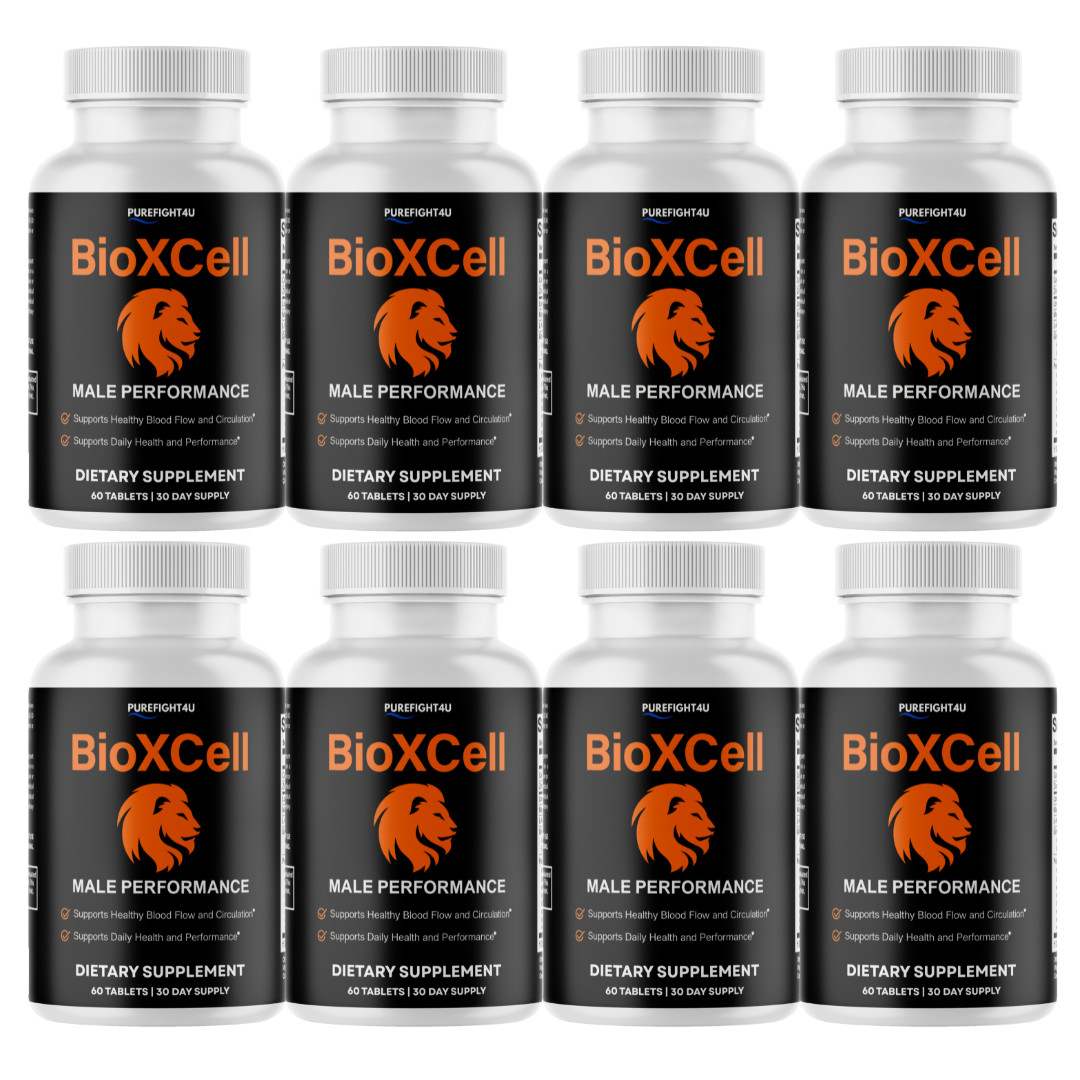 BioXCell Tablets Support Male Performance Supplement – 8 Bottles