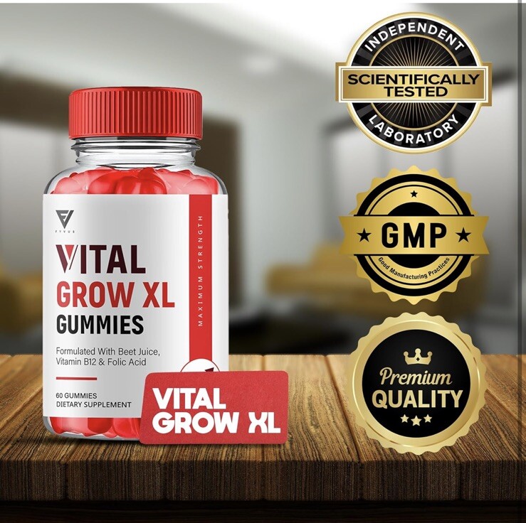 Vital Grow XL Gummies, Vital Grow XL Maximum Performance 180 Gummies x12/25