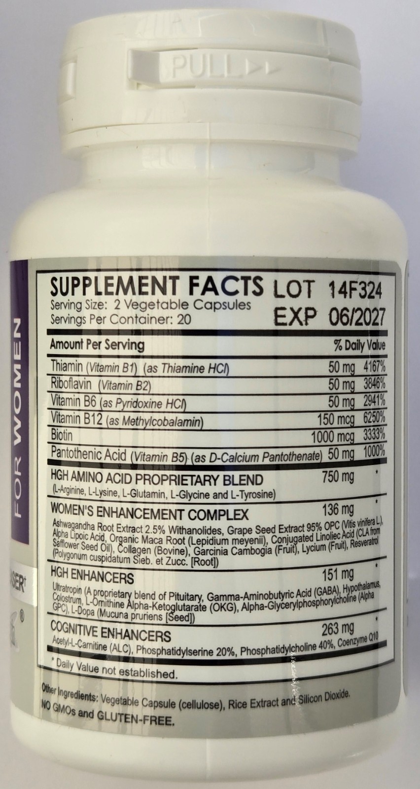 GH Hormone Boost Product For Women – Capsules Organic ( Safe, Effective, Works )