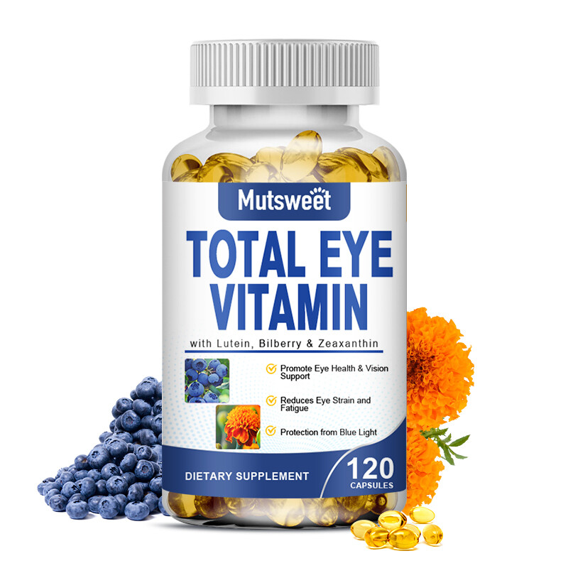 Lutein & Zeaxanthin 20mg/4mg – Eye Health & Vision Support, 120 Softgels