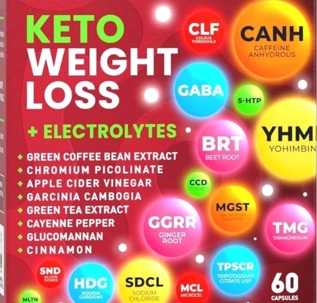 Keto Weight Loss Diet Pills, Natural Appetite Suppressant, Fat Burner for Women
